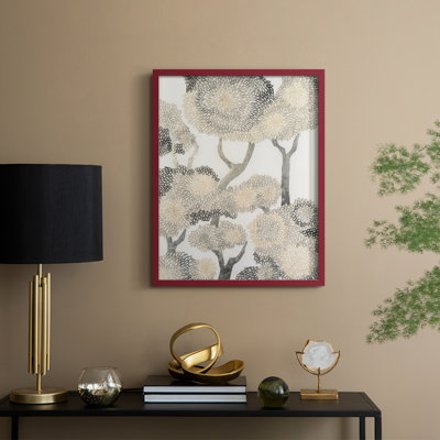 Impression encadrée Dewdrop Maple II - bois massif