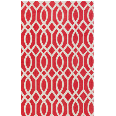 Nolan Hand Loomed Cotton Geometric Rug