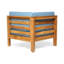 Fauteuil de coin Oana, bleu