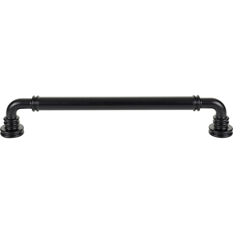 Cranford Appliance Pull, Flat Black, 12" Center to Center