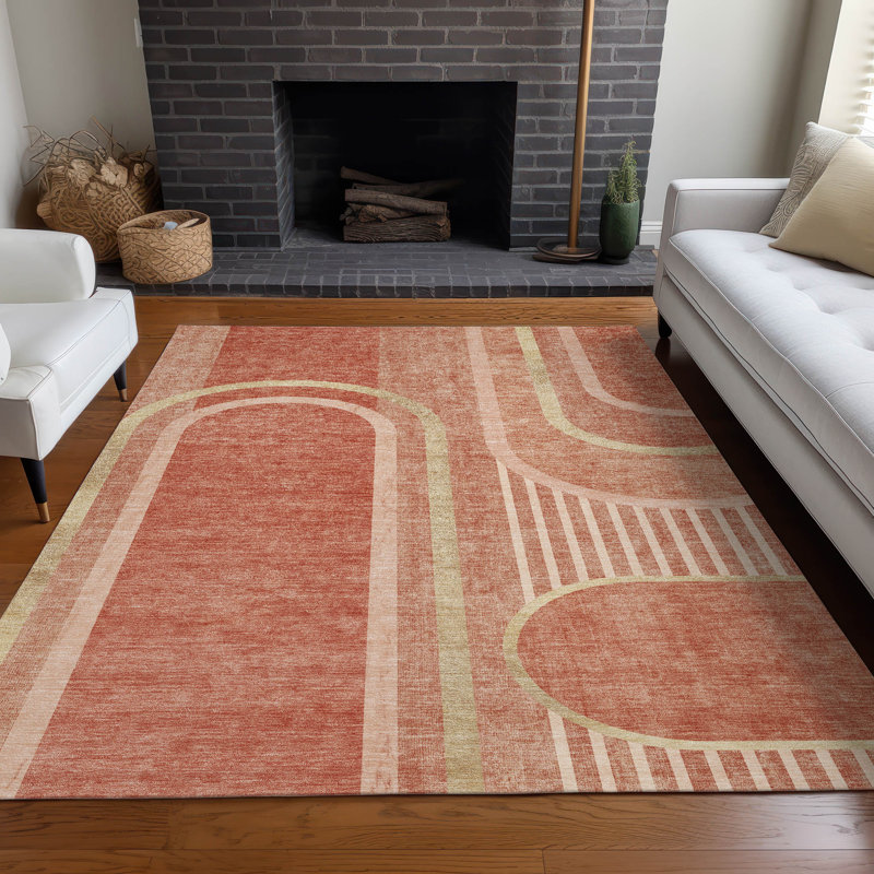 Tapis intérieur / extérieur avec envers antidérapant Lovell, Rectangle 3 pi x 5 pi