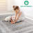 Area Rug, Collection 5X7 Blue/Medallion Non-Shedding Living Room Bedroom Dining Home Office Stylish And Stain Resistant