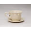 Photophore procelain tasse et soucoupe rose
