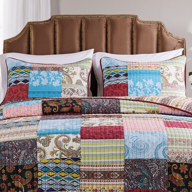 Greenland Home Fasions Bohemian Dream Multi King Sham, 20x36, King