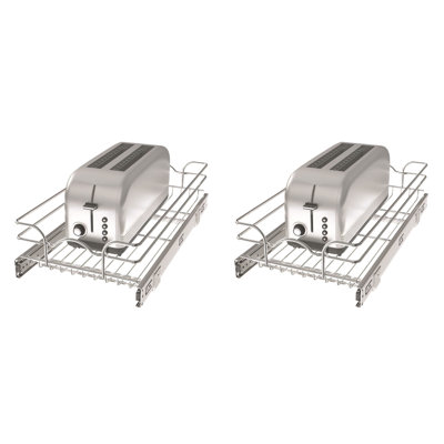 Organisateur de tablettes pour armoire Rev-A-Shelf, 12 x 22 po, 5WB1-1222CR-1 (paquet de 2)
