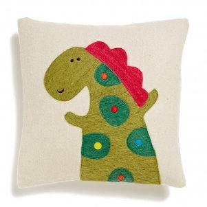 Wool Square Pillow Cover & Insert