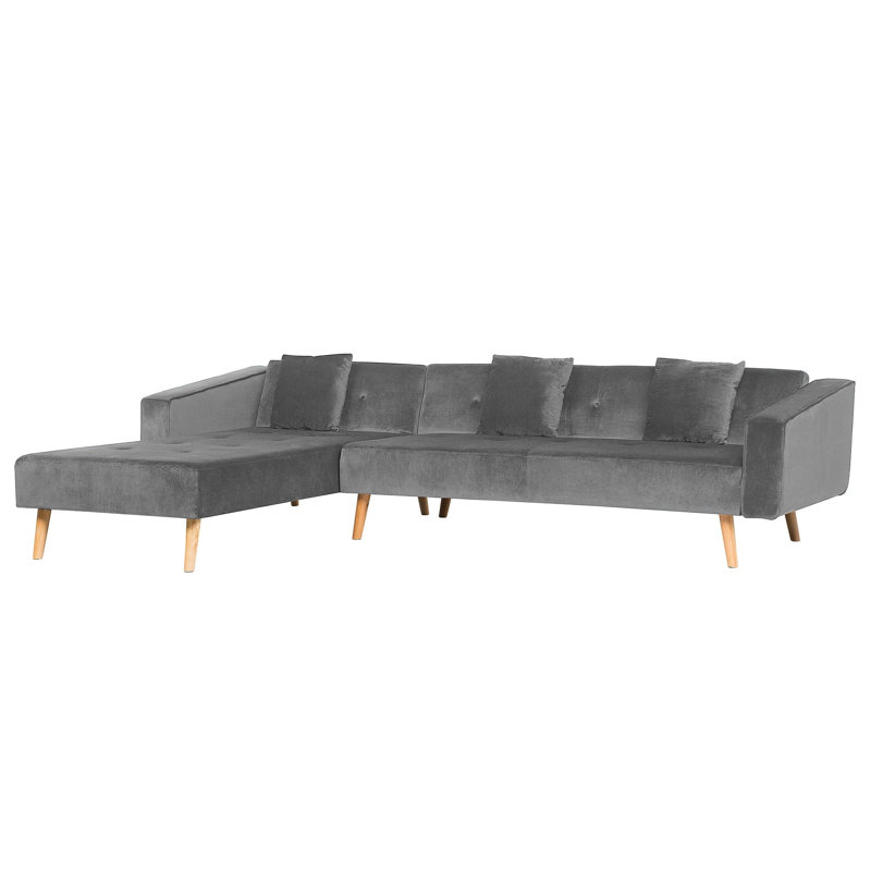 Newark 4 Seater Sofa Bed, Grey