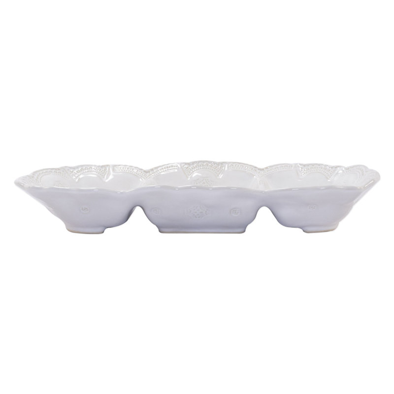 Incanto Stoneware Divided Serving Dish