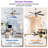 52" Modern 3CCT Dimmable LED Ceiling Fan with Remote Control, Double-Sided Blades, 6-Speed Reversible DC Motor, Timer-230954275
