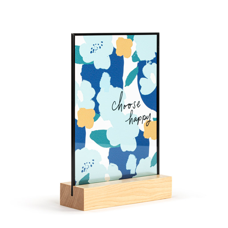 Choose Happy Large Suncatcher - 5X7in