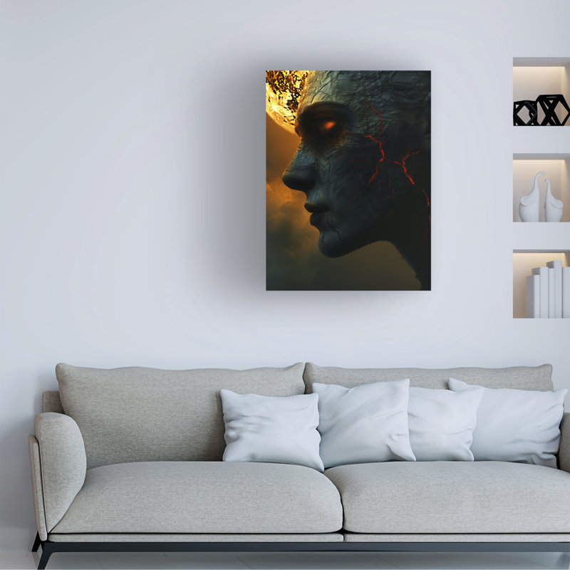 Bolog R3darch0n Harvest Eclipse Canvas Art, 47" H x 35" W