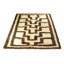 One-of-a-Kind 4'2”x5' Hand Knotted Area Rug