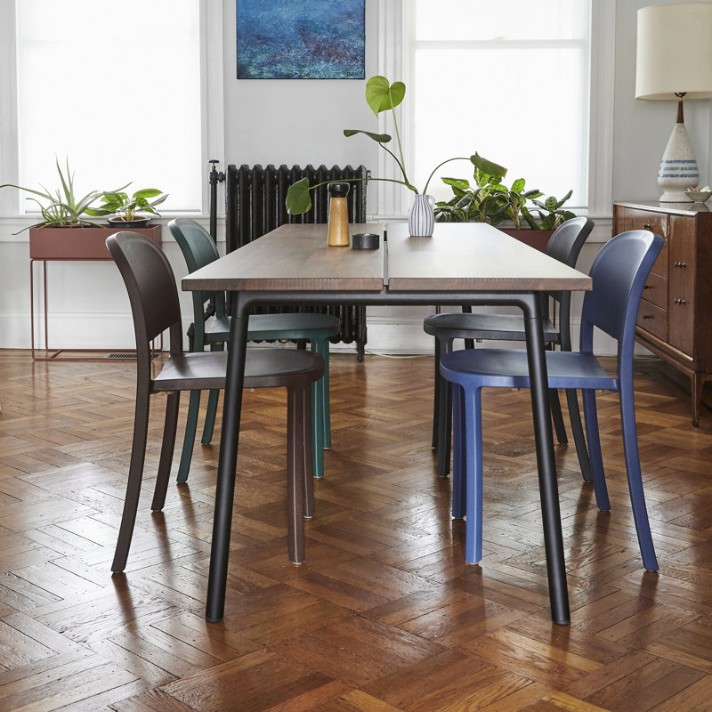 1 Inch Reclaimed Stacking Chair by Jasper Morrison, Brown