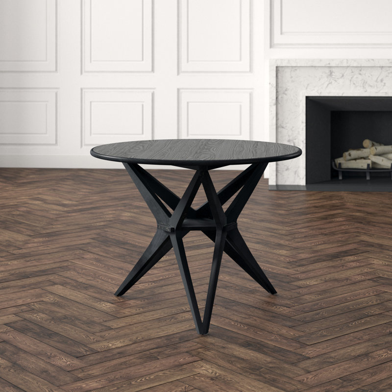 Victor Round Solid Wood Dining Table