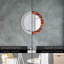 Huldar Glass Flat Wall Mirror