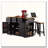 53-inch Kitchen Island Set with 2 Bar Stools, Drop Leaf & Power Outlet (Three Packages)-904061348