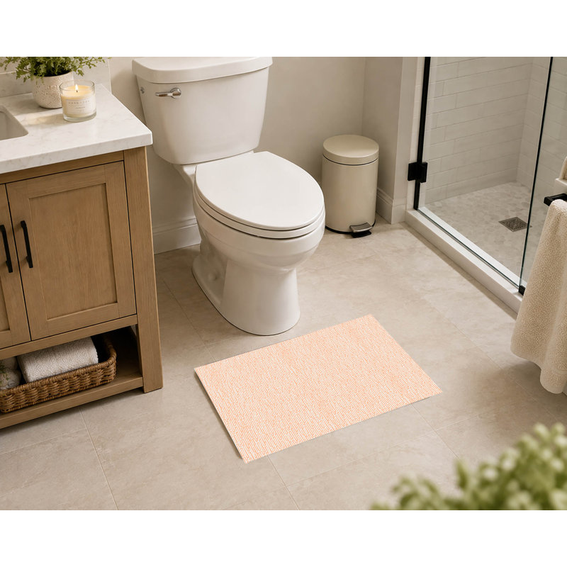 Tapis de toilette rectangulaire absorbant et antidérapant Twilight Labyrinth