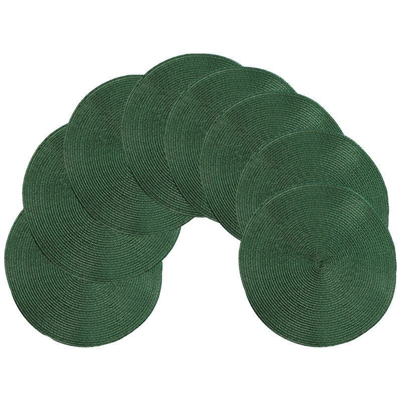 Naomie Polypropylene Plastic Round Placemat