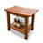  20" W Teak Shower Bench, Teak Shower Stool & Shower Chair with Storage Shelf and Adjustable Non-Slip Feet-882222405