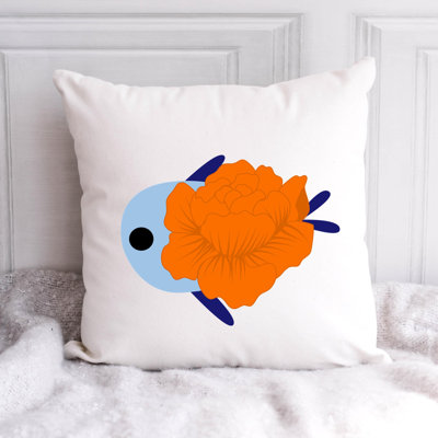 Nautical Sea Life_216 - Coussin décoratif avec coussin décoratif