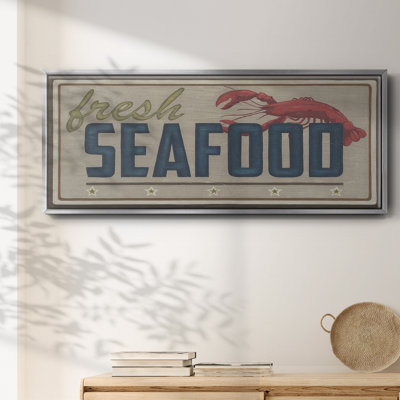 Signes de rivage I - toile encadrée