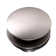 Universal Thread Tip-Toe Bathtub Drain Trim with Illusionary No-Hole Faceplate and Adaptor Bushing