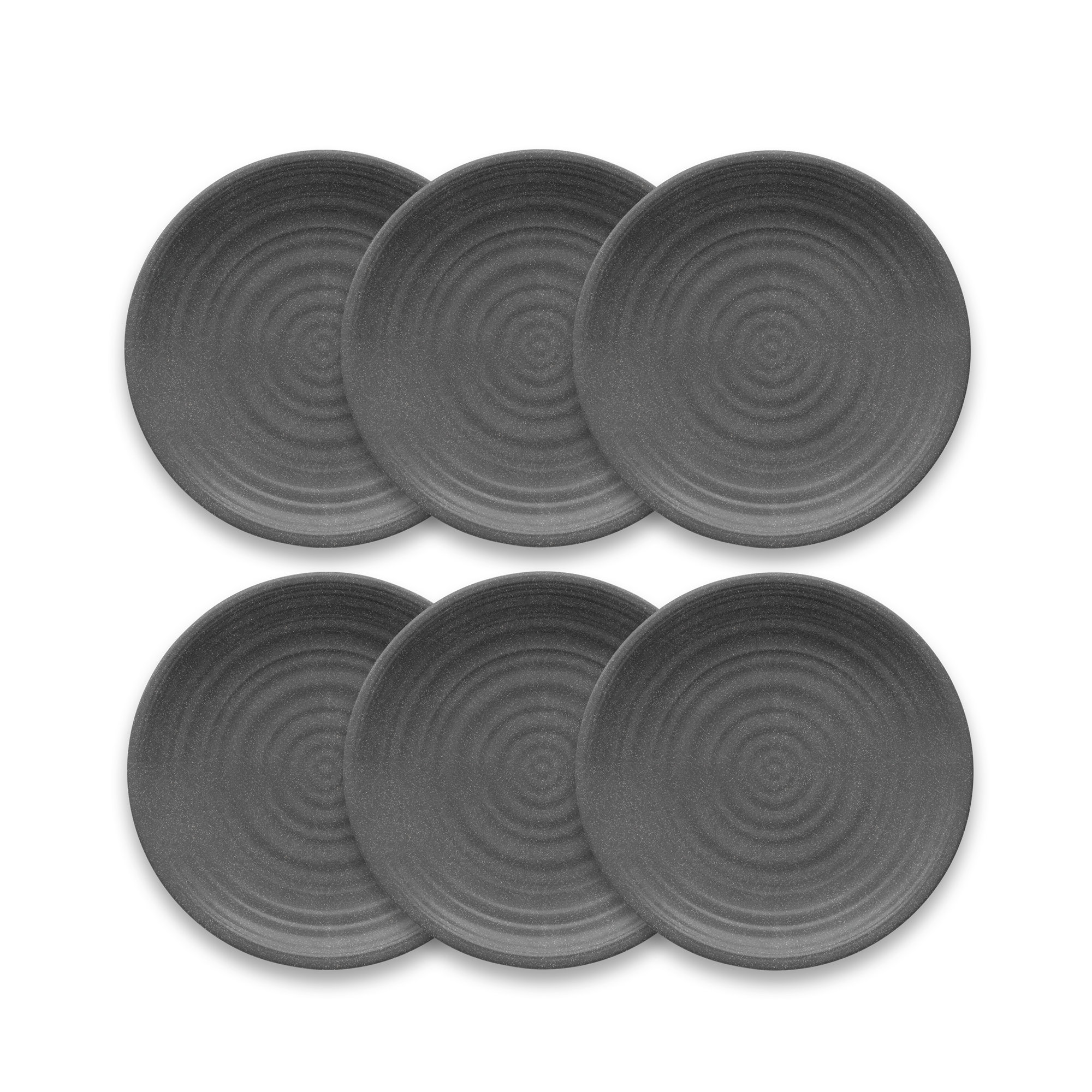 Denver Melamine Dinner Plate, Gray