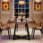 31.5" Square Dining Table For 2-4(Only Table,No Chair)