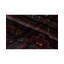 Hand-Knotted High-Quality Black/Red Area Rug