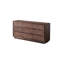 Armoire de rangement en noyer noir