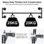 Merissa 109cm Wall Mounted Clothes Rack