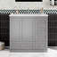 Ensemble de meuble-lavabo simple 36 po avec plateau en résine-1923645411