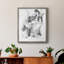 Graphite abstrait I, toile encadrée de qualité supérieure - prête à être accrochée-332282975-332282972