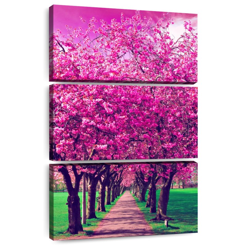 Pruniers roses Harnek, H 32 po x l 20 po