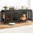 Dog Crate Furniture, Extra Large Double Doors Dog Kennel with Removable Divider, XXL Thick Wooden Dog cage Furniture for 2 Large/Medium Dogs-998516183-998516181