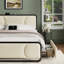Lit plateforme capitonné en velours Dorrough-1298385655-1308040333