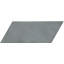 Cement Series 4" x 10" Porcelain Field Tile in Matte Grey Chevron