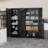 36'' W Metal Garage Storage Cabinets with 4 Adjustable Shelves and Lockable doors ( 72'' H x 36'' W x 18'' D)-1813165633