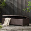 BANC DE RANGEMENT EN PE WICKER DE SANTIAGO