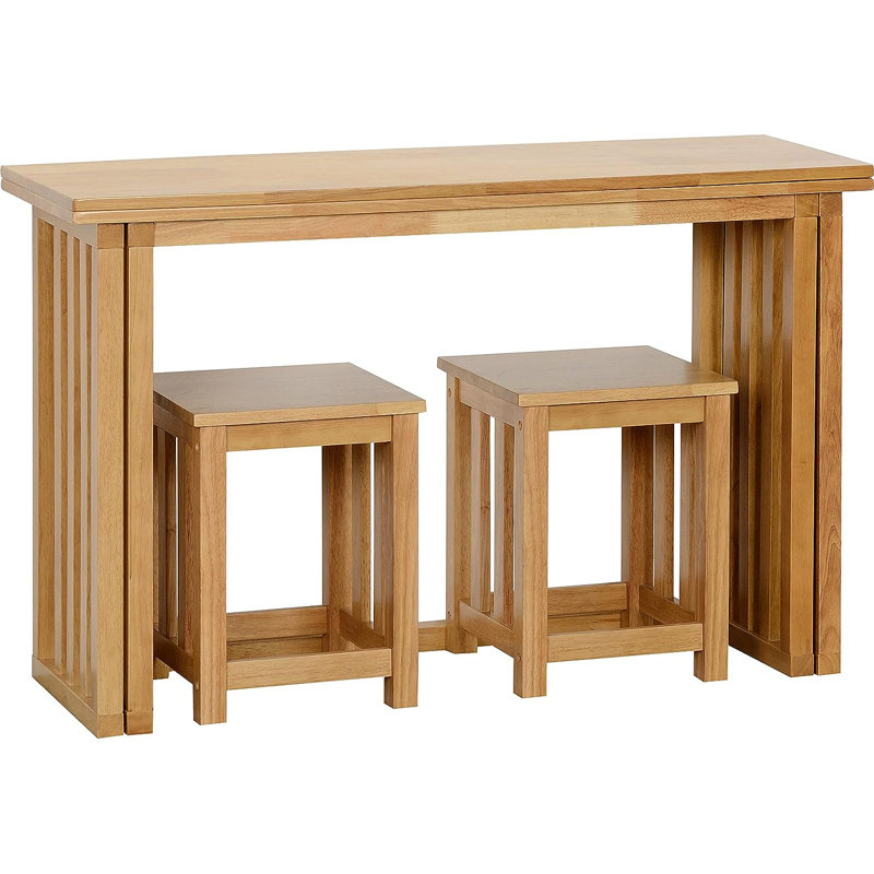 Maryport Rubberwood Solid Wood Dining Set
