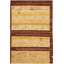 Hand-Knotted High-Quality Red and Gold Area Rug
