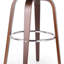 Tabouret tournant 30 "Mid-Century
