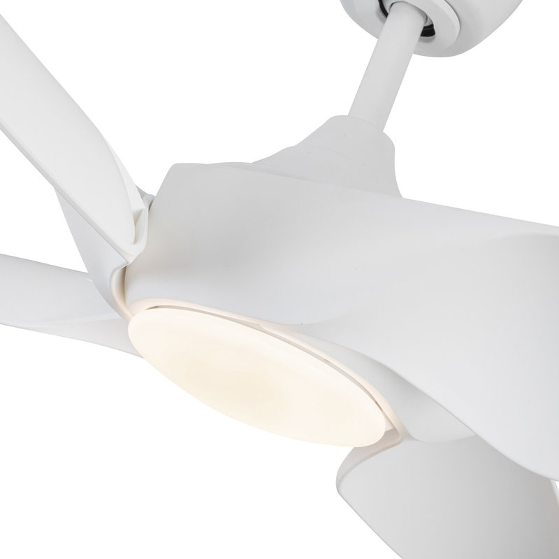 Coronado Smart LED Downrod Ceiling Fan, White