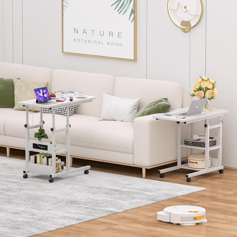 Table de bout Mihane, Blanc
