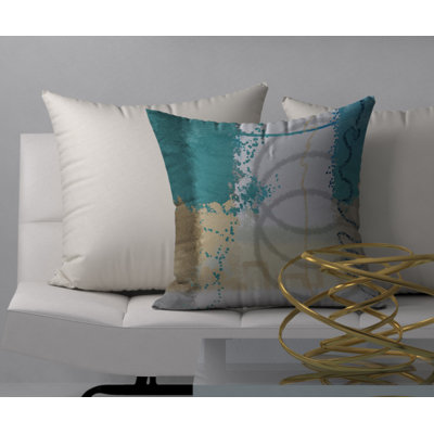 Supersonic Ace Square Throw Pillow