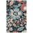 Lonie Hand Tufted Wool/Cotton Floral Rug in Blue/Charcoal-1651161898