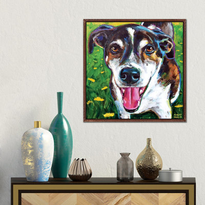 Dezi by Robert Phelps - Floater Frame Gallery-Wrapped Canvas Giclée on Canvas