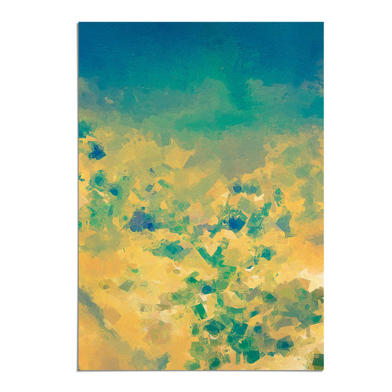 By the Ashes Abstract - Wall Art, 29.7cm H x 21cm W, Paper, No Matte