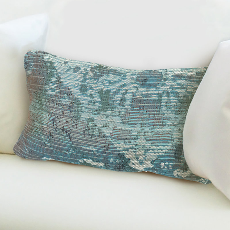 Marina Outdoor Square Pillow Cover & Insert, 12" x 18"