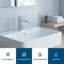 Single-Hole Single-handle Bathroom Faucet with Drain Assembly